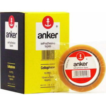 ΣΕΛΟΤΕΪΠ ΖΑΧΑΡΟΠΛΑΣΤΕΙΟΥ ANKER ΔΙΑΦΑΝΟ 19mmx66m