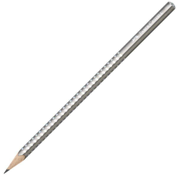 ΜΟΛΥΒΙ FABER CASTELL SPARKLE SUMMER ΑΣΗΜΙ ΜΕ GRIP ΠΟΥ ΛΑΜΠΙΡΙΖΟΥΝ No 118213
