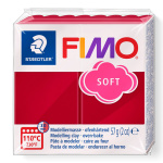 FIMO SOFT ΠΗΛΟΣ CHERRY RED No 26 STAEDLER 57gr