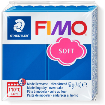 FIMO SOFT ΠΗΛΟΣ PACIFIC BLUE No 37 STAEDLER 57gr
