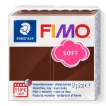 FIMO SOFT ΠΗΛΟΣ CHOCOLATE No 75 STAEDLER 57gr