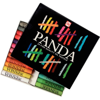 ΛΑΔΟΠΑΣΤΕΛ TALENS PANDA ΣΕΤ ΜΕ 24 ΧΡΩΜΑΤΑ FINE QUALITY