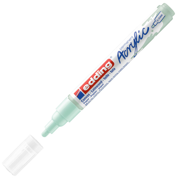 Ο Νέος Μαρκαδόρος Edding 5100 Mellow Mint 928 Ακρυλικός Medium