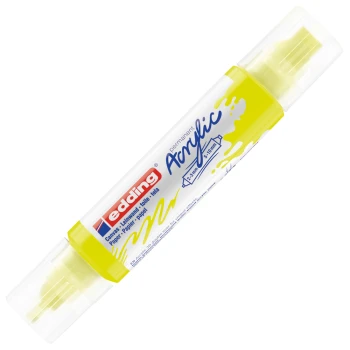 Edding 5400 Neon Yellow No 065 Ακρυλικός 3D Μαρκαδόρος