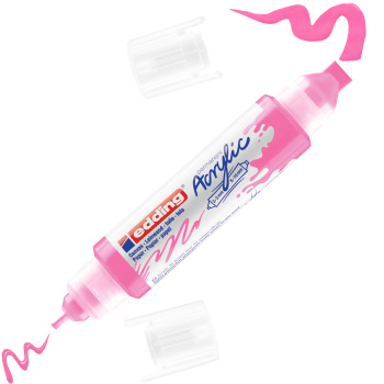EDDING 5400 NEON PINK 069 ΑΚΡΥΛΙΚΟΣ 3D ΜΑΡΚΑΔΟΡΟΣ ΔΙΠΛΗΣ ΜΥΤΗΣ