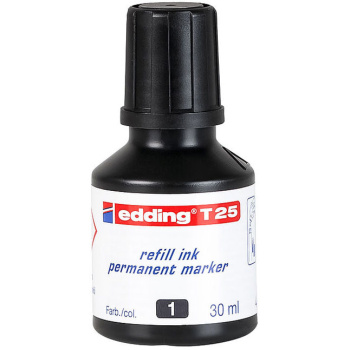 ΜΕΛΑΝΙ EDDING T25 ΜΑΥΡΟ ΜΑΡΚΑΔΟΡΩΝ ΑΝΕΞΗΤΙΛΩΝ 30ml