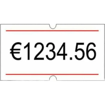 Ετικέτες Ετικετογράφου 21x12 Κόκκινη Γραμμή Printex