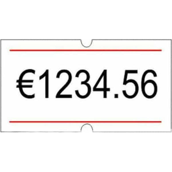 Ετικέτες Ετικετογράφου 21x12 Κόκκινη Γραμμή Printex