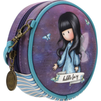 ΤΣΑΝΤΑΚΙ ΧΕΙΡΟΣ GORJUSS BUBBLE FAIRY MINI ROUND BAG ΣΤΡΟΓΓΥΛΟ 907GJ03