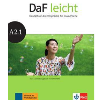 DAF LEICHT A2.1 KURSBUCH UND UBUNGSBUCH (+DVD)