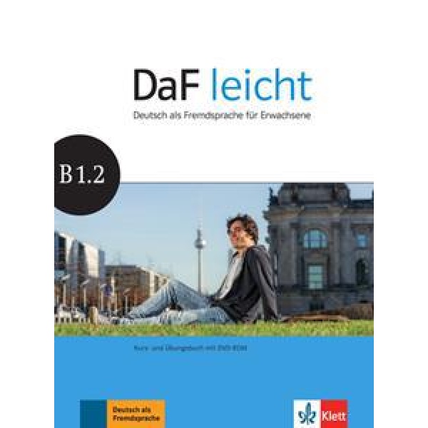 DAF LEICHT B1.2 KURS UND ARBEITSCHBUCH (+DVD)