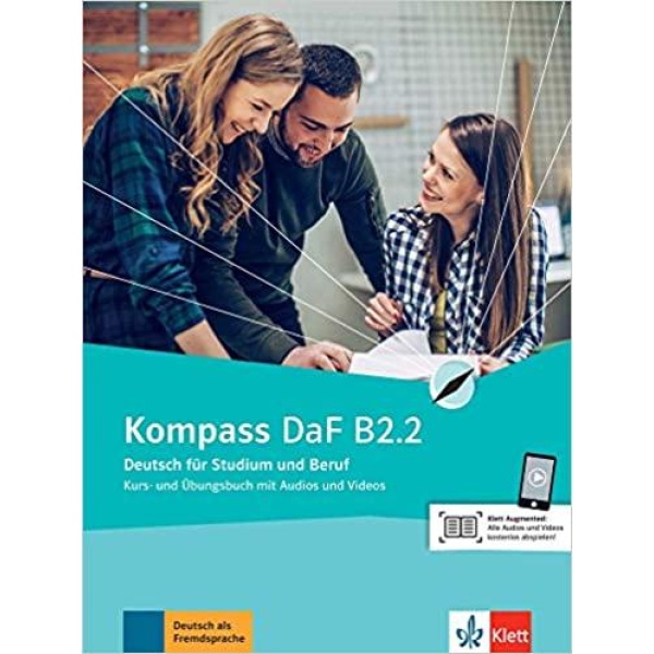 KOMPASS DAF KURSBUCH UND ARBEITSBUCH B2.2