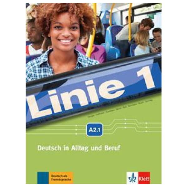 LINIE 1 A2.1 KURSBUCH UND UBUNGSBUCH (+DVD ROM)