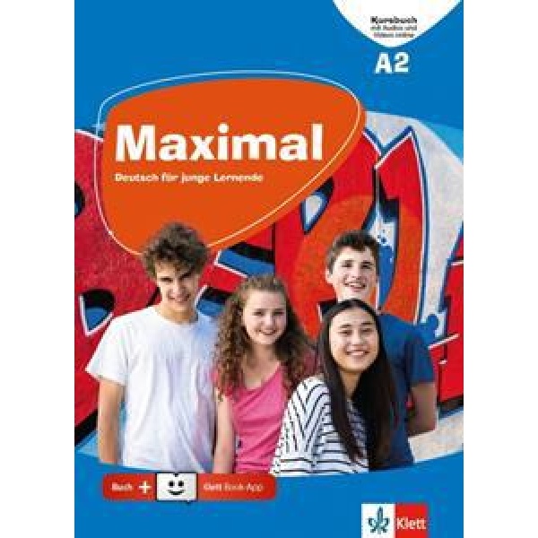 MAXIMAL A2 KURSBUCH (+AUDIO & VIDEO ONLINE+KLETT BOOK-APP)