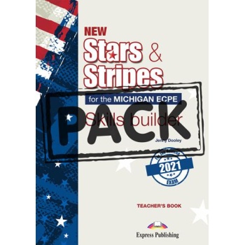 NEW STARS & STRIPES ECPE 2021 EXAM SKILLS BUILDER TEACHER'S BOOK (+DIGIBOOK APP)