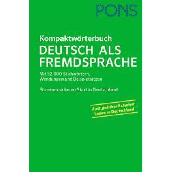 PONS KOMPAKTSWORTERBUCH DAF ΓΕΡΜΑΝΟ ΓΕΡΜΑΝΙΚΟ ΛΕΞΙΚΟ NEU 2019