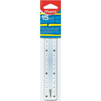 ΧΑΡΑΚΑΣ MAPED 15CM CRYSTAL 146507 ΕΠΙΠΕΔΟΣ ΔΙΑΦΑΝΟΣ