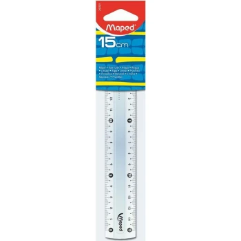 ΧΑΡΑΚΑΣ MAPED 15CM CRYSTAL 146507 ΕΠΙΠΕΔΟΣ ΔΙΑΦΑΝΟΣ