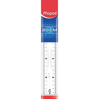 ΧΑΡΑΚΑΣ MAPED 20CM CRYSTAL 146112 ΕΠΙΠΕΔΟΣ ΔΙΑΦΑΝΟΣ