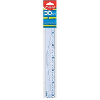ΧΑΡΑΚΑΣ MAPED 30CM CRYSTAL 146119 ΕΠΙΠΕΔΟΣ ΔΙΑΦΑΝΟΣ