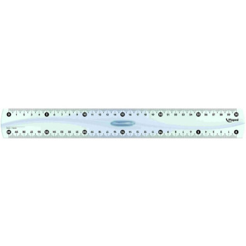 ΧΑΡΑΚΑΣ MAPED 30CM CRYSTAL ΜΕ ΛΑΒΗ 146109 ΔΙΑΦΑΝΟΣ ΕΠΙΠΕΔΟΣ