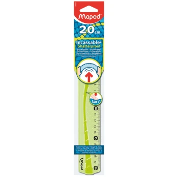 ΧΑΡΑΚΑΣ MAPED FLEX 20CM ΑΘΡΑΥΣΤΟΣ 244020 ΔΙΑΦΑΝΟΣ