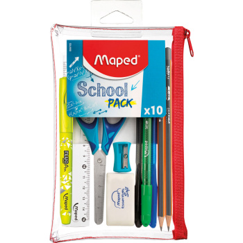 ΚΑΣΕΤΙΝΑ MAPED SCHOOL PACK ΣΕΤ 10 ΤΕΜΑΧΙΩΝ ΜΕ ΦΕΡΜΟΥΑΡ 899705