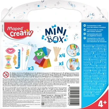 ΣΕΤ ΧΕΙΡΟΤΕΧΝΙΑΣ ΜΙΝΙ BOX ΜΩΣΑΪΚΟ MAPED CREATIV 907015