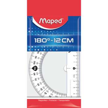ΜΟΙΡΟΓΝΩΜΟΝΙΟ MAPED CRYSTAL 180o-11cm ΜΙΚΡΟ ΠΛΑΣΤΙΚΟ 146134