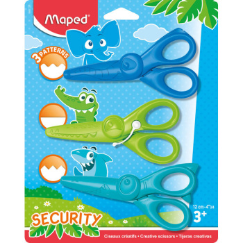 Maped Blister 4 πιάστρες χρωματιστές 32mm 036100