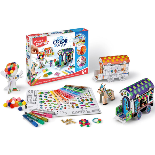 ΣΕΤ ΧΕΙΡΟΤΕΧΝΙΑΣ MAPED CREATIV COLOR&PLAY ΑΜΑΞΕΣ 907024