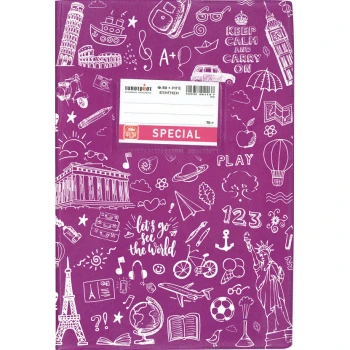 ΤΕΤΡΑΔΙΟ ΕΞΗΓΗΣΗ ΜΩΒ ΡΙΓΕ 50 ΦΥΛΛΩΝ SPECIAL DOODLES TYPOTRUST 4329