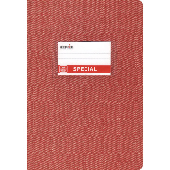 ΤΕΤΡΑΔΙΟ ΚΟΚΚΙΝΟ ΡΙΓΕ 50 ΦΥΛΛΩΝ SPECIAL JEANS TYPOTRUST 4162