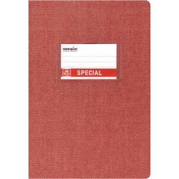 ΤΕΤΡΑΔΙΟ ΚΟΚΚΙΝΟ ΡΙΓΕ 50 ΦΥΛΛΩΝ SPECIAL JEANS TYPOTRUST 4162