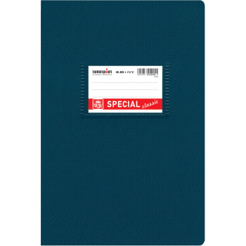 ΤΕΤΡΑΔΙΟ ΜΠΛΕ ΣΚΟΥΡΟ ΡΙΓΕ 60 ΦΥΛΛΩΝ SPECIAL CLASSIC TYPOTRUST