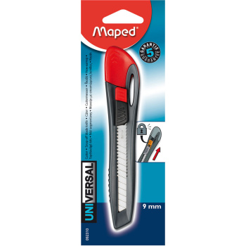 Maped Office Universal Κοπίδι Κόκκινο 9mm