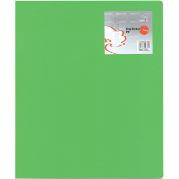 Ντοσιέ Α4 Πράσινο 2 Κρίκων 2.6cm Ράχη Typotrust FP15022-04