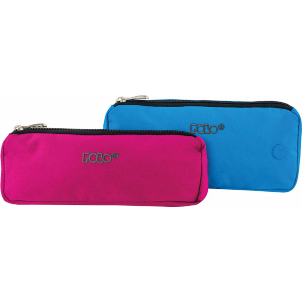 POLO ΚΑΣΕΤΙΝΑ PENCIL CASE DOUBLE ΦΟΥΞΙΑ-ΜΠΛΕ 9-37-018-17
