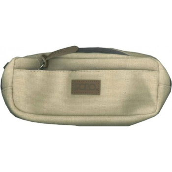 POLO ΚΑΣΕΤΙΝΑ PENCIL CASE CANVAS ΜΠΕΖ 9-37-257-37