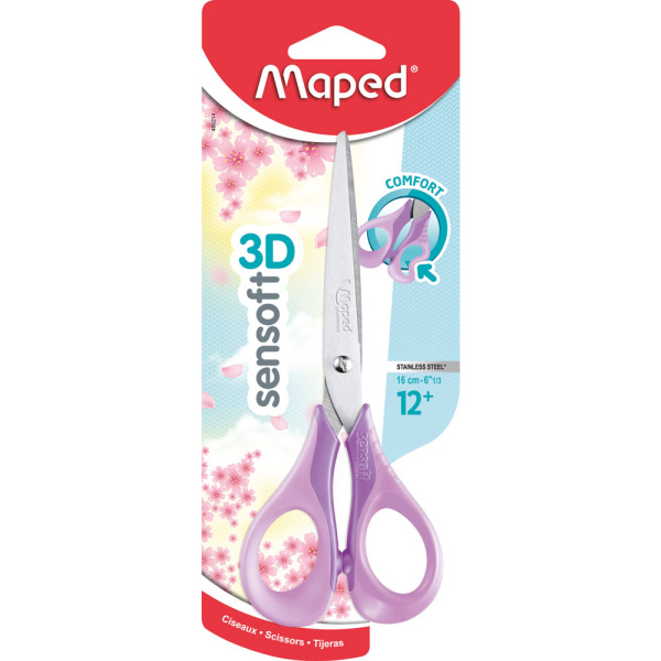 ΨΑΛΙΔΙ MAPED ΜΩΒ ΠΑΣΤΕΛ SENSOFT 3D COMFORT 16CM Νο 486214