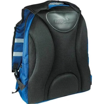 ΣΧΟΛΙΚΗ ΤΣΑΝΤΑ ΠΛΑΤΗΣ MUST BACKPACK ΜΠΛΕ 2 ΘΕΣΕΩΝ Νο 579417