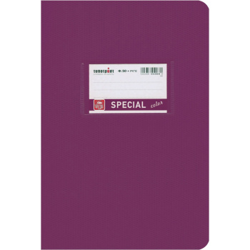 ΤΕΤΡΑΔΙΟ ΜΩΒ ΡΙΓΕ 50 ΦΥΛΛΩΝ SPECIAL COLOR TYPOTRUST 4074