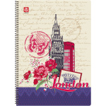 ΤΕΤΡΑΔΙΟ ΣΠΙΡΑΛ 2 ΘΕΜΑΤΩΝ Α4 TRENDY LONDON SPECIAL 21x29cm