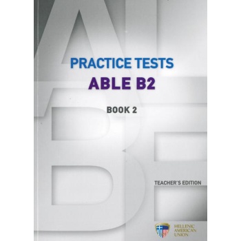 Able B2 Practice Tests 2 Teachers Book (+CDS) Βιβλίο Καθηγητή