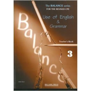 BALANCE 3 (CAMBRIDGE PROFICIENCY USE OF ENGLISH) TEACHER'S