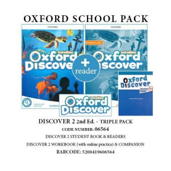 DISCOVER 2 (II ed) TRIPLE PACK -06564