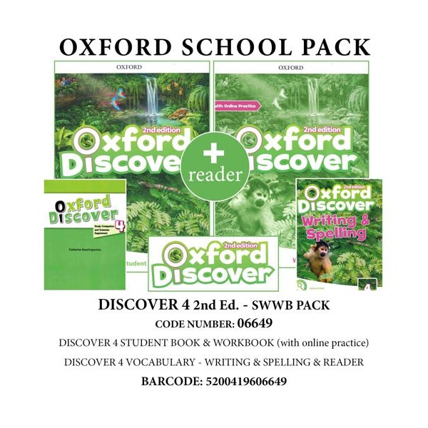 DISCOVER 4 (II ed) SWWB PACK -06649