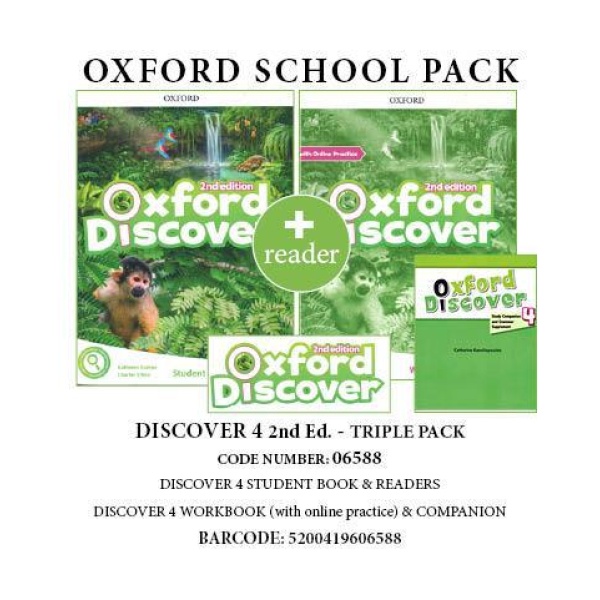 DISCOVER 4 (II ed) TRIPLE PACK -06588