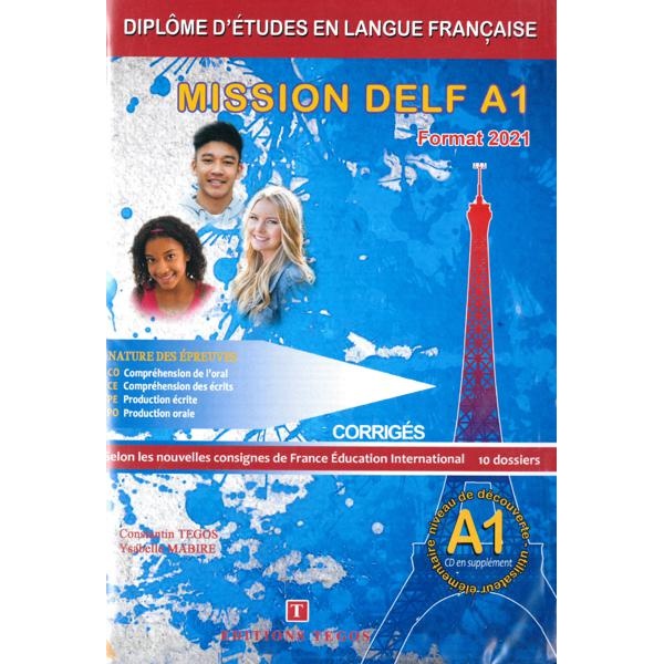MISSION DELF A1 PACK (+CORRIGES+CD) 2021
