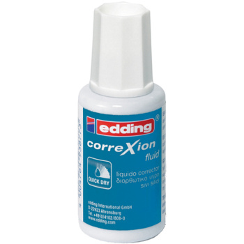 ΔΙΟΡΘΩΤΙΚΟ ΥΓΡΟ EDDING CORREXION 20ml